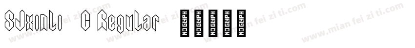 SJxinli-C Regular字体转换